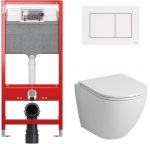Комплект инсталляции TECE base kit с безободковым унитазом AV Engineering Comfort X1 AVWHR203X1